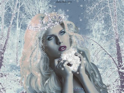 Snow Queen Portrait By Lolita Artz On Deviantart