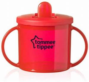 Tommee Tippee Free Flow First Cup 190ml Red Monmartt