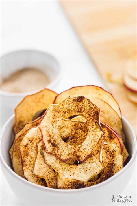 Cinnamon Apple Chips Baked Jessica In The Kitchen