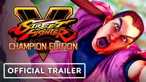Street Fighter V Champion Edition Official Dan Gameplay Trailer Youtube
