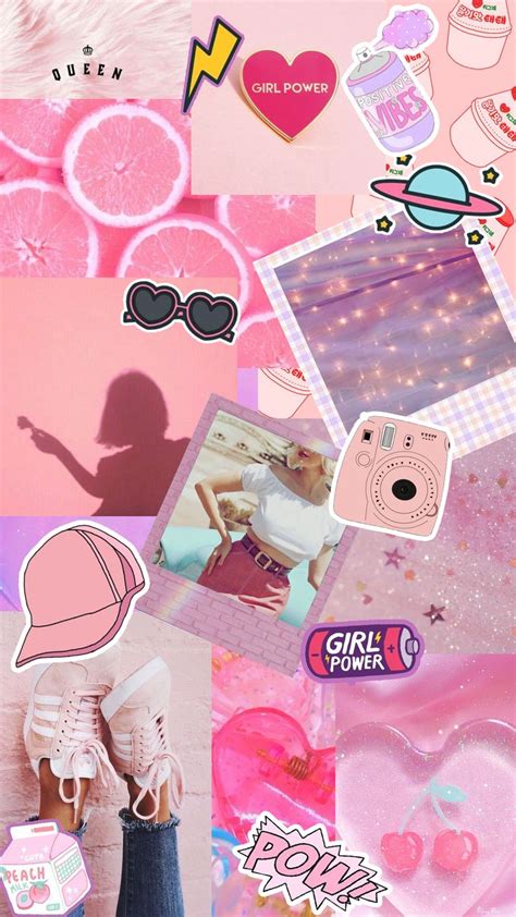 Bff Stickers Girl Power Girl Squad Girly Pastel Colors Wallpaper