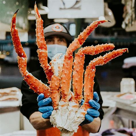 King Crab Legs And Claws Alaska Wild 1 Lb By Pike Place Fish