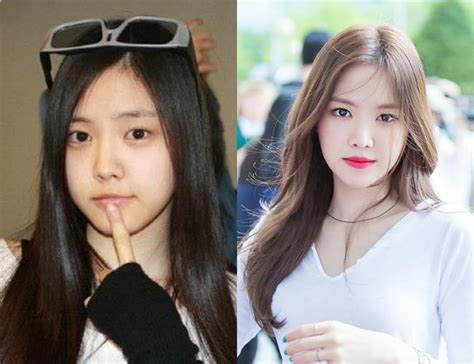 Korean Celebrities Before And After Makeup