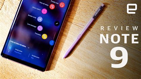 Packed with a huge battery, a massive screen, and a powerful stylus, the note 9 has more of everything than any other phone on the us market. Samsung Galaxy Note 9 Review: Lives up to the Hype - YouTube