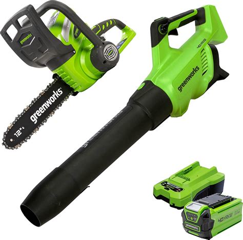 Amazon Greenworks V Inch Cordless Chainsaw Ah Battery