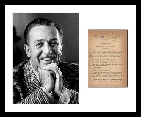 Aacs Autographs Walt Disney D 1966 Autographed Vintage Pinocchio