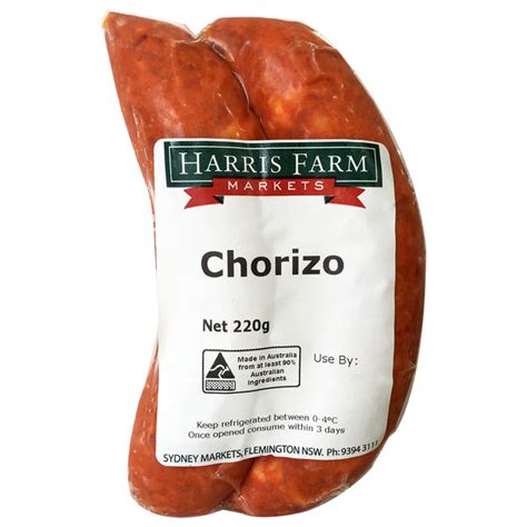 Buy Harris Farm Chorizo X2 From Harris Farm Online Harris Farm Markets