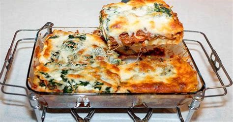 Spinach And Mushroom Lasagna Pudge Factor