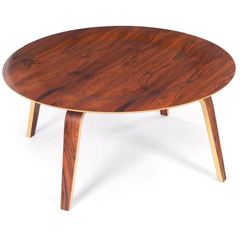 Need plywood for a project? Molded plywood coffee table - Ebony