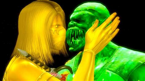 Mortal Kombat All Fatalities X Rays On Emerald Baraka Costume Mod K Ultra Hd Gameplay