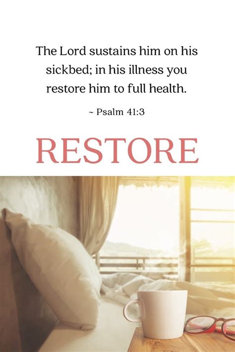 Bible Verses About Healing To Restore Mind Body And Soul