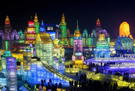 Harbin International Ice And Snow Festival Opens For Business