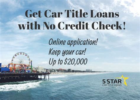 Our team is ready to answer any questions you may have regarding guaranteed car finance with no credit check. Car Title Loans in California with No Credit Check | 5 ...