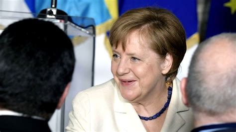 Angela Merkel Faces Key Test In German State Election Bbc News