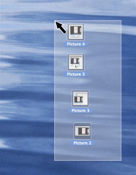 I Work In Pages How To Select Multiple Files On Desktop By Dragging