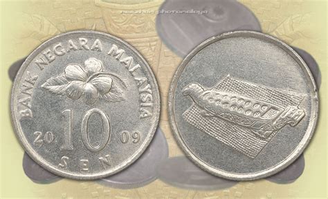 I 10 cents coin 1971 malaysia. Koleksi duit syiling Malaysia (Malaya) - Unikversiti