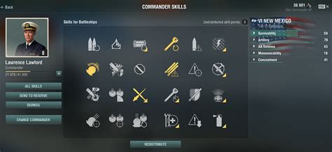 World Of Warships St 0104 Commander Skills New Changes