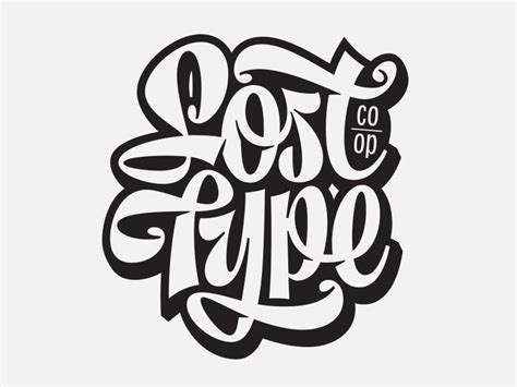 Lost Type Lettering By Mika Melvas On Dribbble