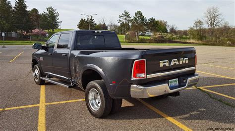 Right rear tires lock up. Drive Review - 2016 RAM 3500 LIMITED Cummins Dually - By ...