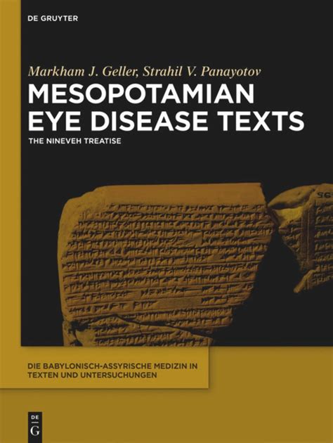Band 10 Mesopotamian Eye Disease Texts