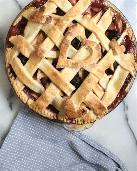 Perfectly Imperfect But Oh So Satisfying To Make Get The Recipe For This Apple Cherry Pie At