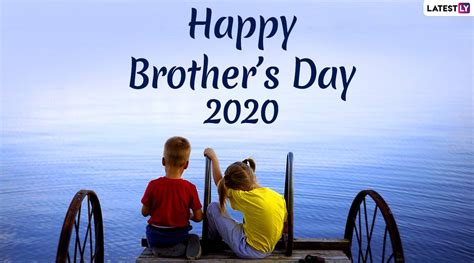 Nothing can be compared to the wishing happy brothers day to the best brother in the world. Happy Brother's Day 2020 Wishes: ब्रदर्स डे पर अपने भाईयों ...