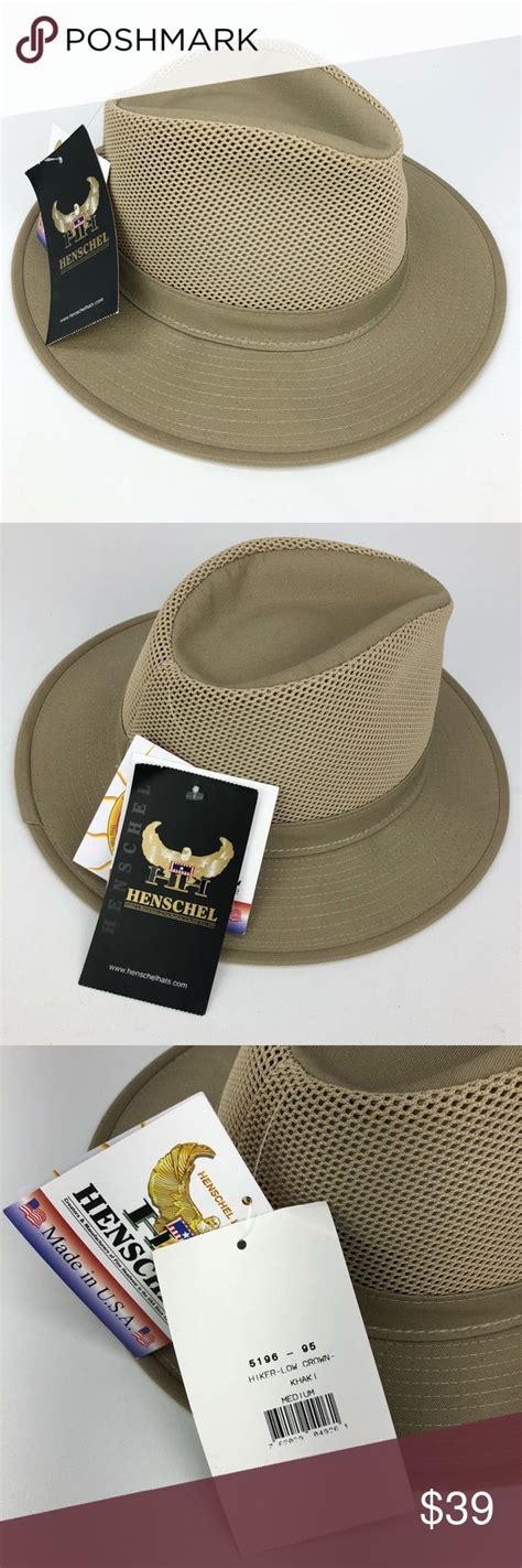 Henschel Hiker Low Crown Mesh Breezer Medium Hat Hats Sweatband