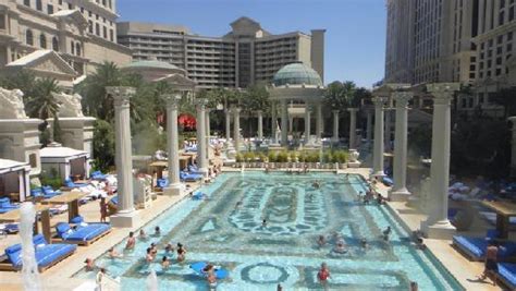 One Of The Pools Picture Of Caesars Palace Las Vegas Tripadvisor