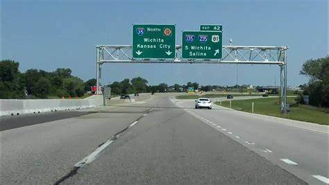 Kansas Turnpike Exits 42 To 53 Northbound Youtube