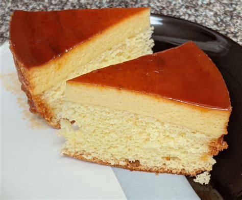 Caramel Egg Custard Cake My Moms Recipe Book