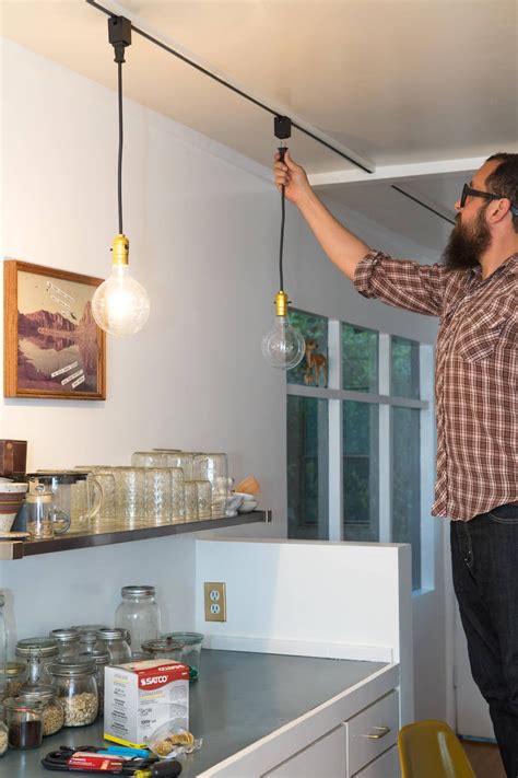 Say Goodbye To Dated Track Lighting With This Easy And Clever Diy Track