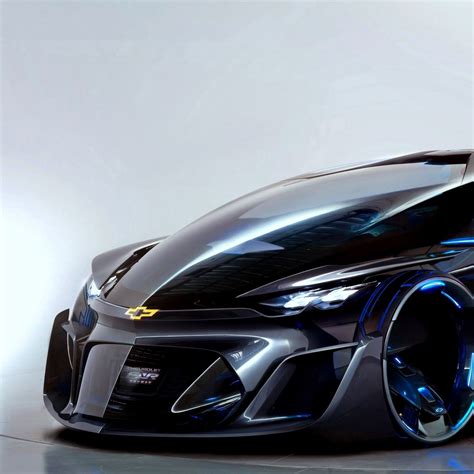 Download Wallpaper 1280x1280 Chevrolet Fnr Concept 2015 Side View