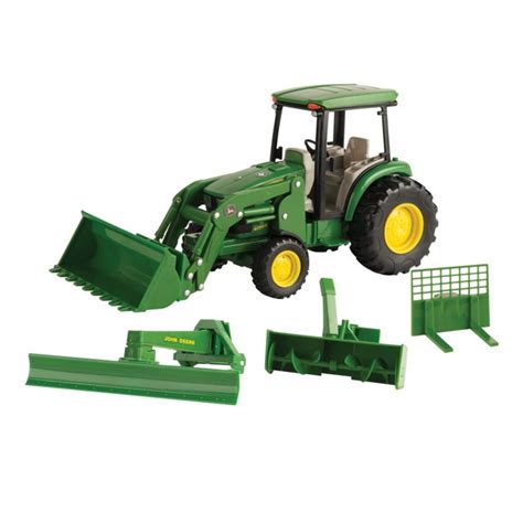 Big Farm 116 John Deere 4066r Tractor With Accessories