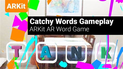 Catchy Words Gameplay Arkit Word Solving Game Youtube