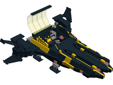 Lego Moc Retro Blacktron Spaceship By Valientar Rebrickable Build