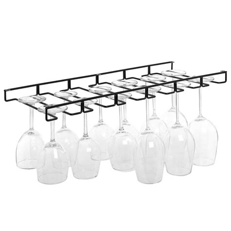 stemware wine glasses hanger organizer holder rack wire