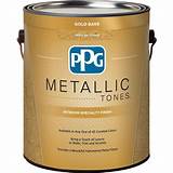 Nmm is trendy, but metallic paints are a universe yet to be explored, full of possibilities and cool techniques and in this series we are going to try them. PPG METALLIC TONES 1 gal. Gold Metallic Interior Specialty ...