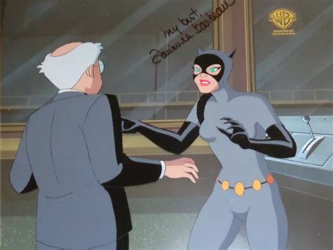 Batman Animated Series Original Production Cel Catwoman Picclick