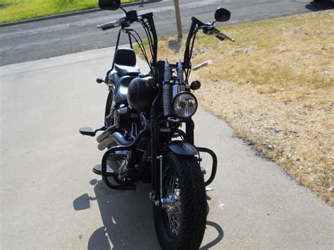 Handlebar steel 1 drag bar motorcycle for harley davidson sportster 883 1200 xl. Need pics, Z Bars on a Springer. - Page 2 - Harley ...