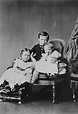 Prince Ernest Louis, Princess Alix, and Princess Marie of Hesse, 1875 ...