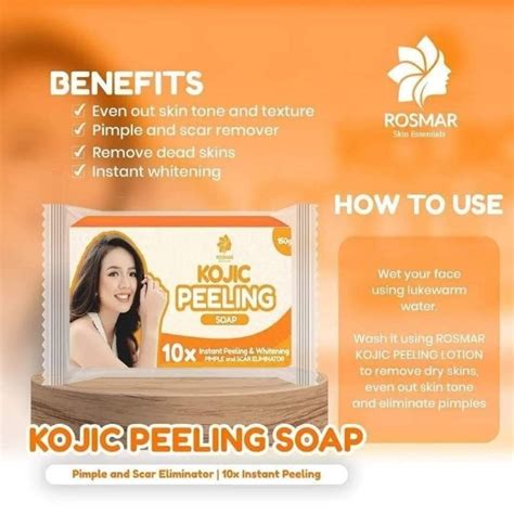 Rosmar Kojic Soap 150g Shopee Philippines