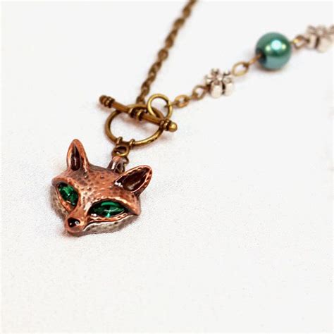 Foxy Necklace - Fox Necklace, Animal Necklace, Cute Necklace | Cute necklace, Pet necklace ...