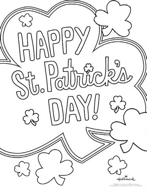 Laminate them for fun placemats. 19 Fun St Patrick's Day Colouring Pages and Themed Printables