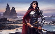 Women Warrior Full HD Wallpaper and Background Image | 1920x1200 | ID ...