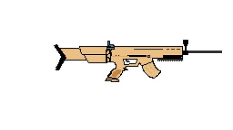 how to draw scar fortnite - scar in fortnite drawing