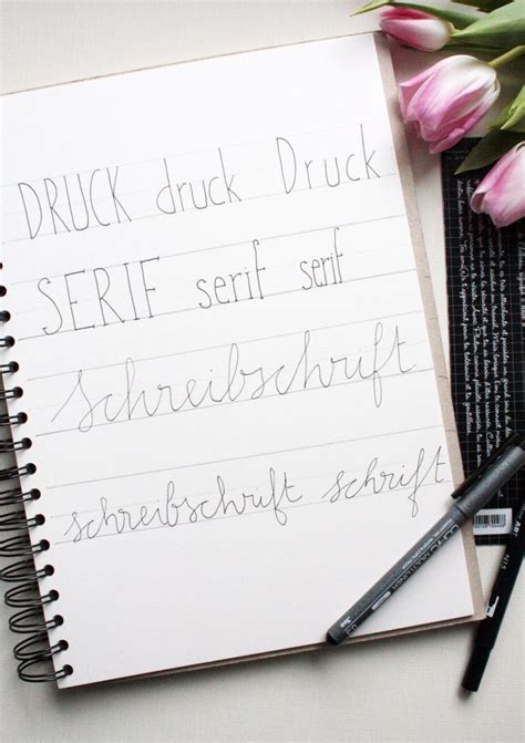 Since this is hand lettering for beginners, it's focused on lettering and typography. Handlettering lernen: Richtig starten | Handlettering ...