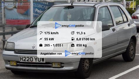 Renault Clio Rn Technische Daten Leistung Karosserie