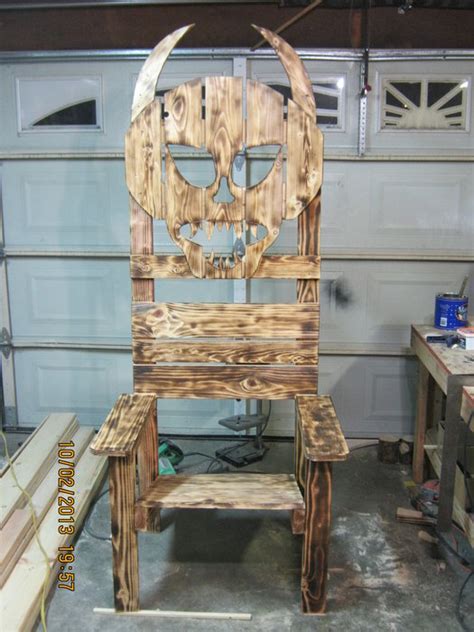 Demon Chair By Pinechopper Woodworking Community