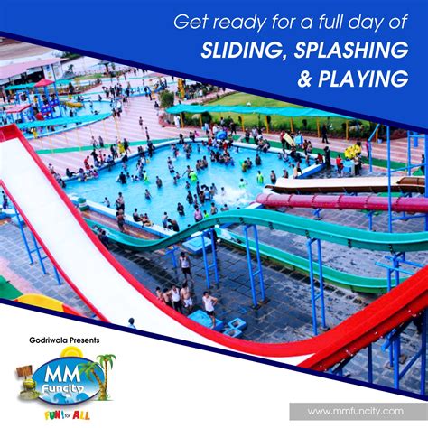 Get ready for a full day of sliding, splashing and playing at MM Fun