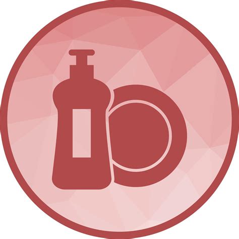 Dishwashing Soap Low Poly Background Icon 16713328 Vector Art At Vecteezy